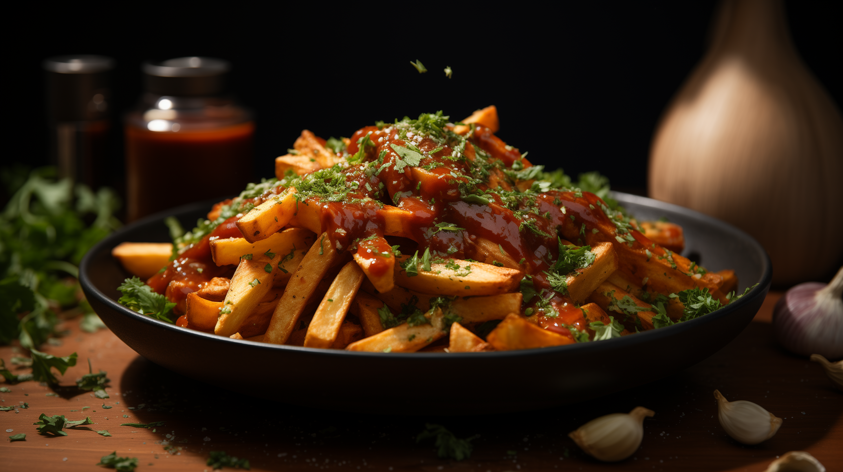 Image of lime BBQ jicama fries.