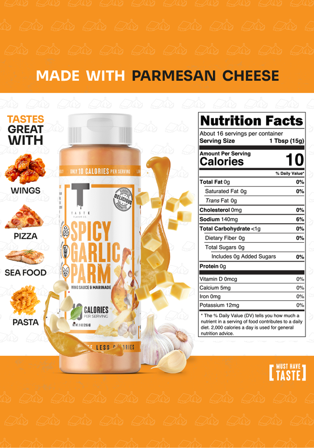 Spicy Garlic Parm