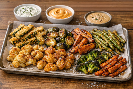 7 Crispy Air-Fried Vegetables for Dipping