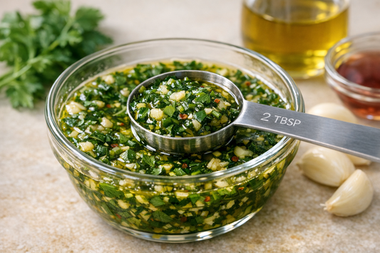 How to Make Keto Chimichurri with Fresh Herbs