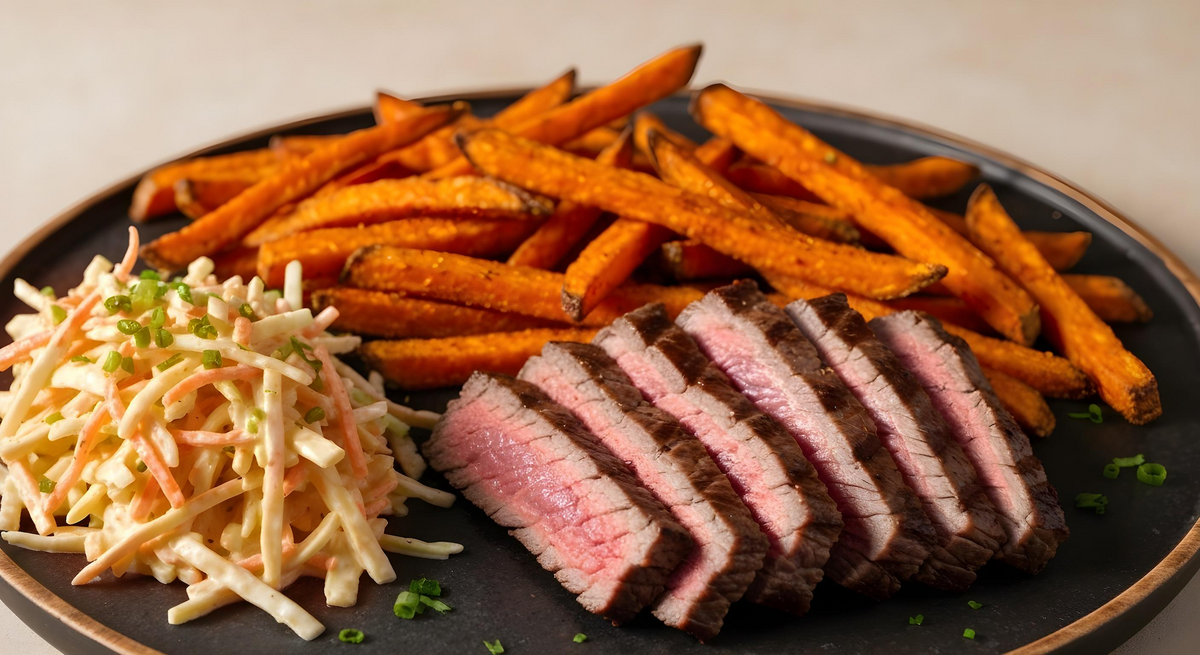 Southwest Ranch Steak & Sweet Potato Fries
