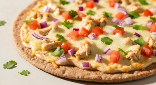 Southwest Ranch Chicken Pita Pizza