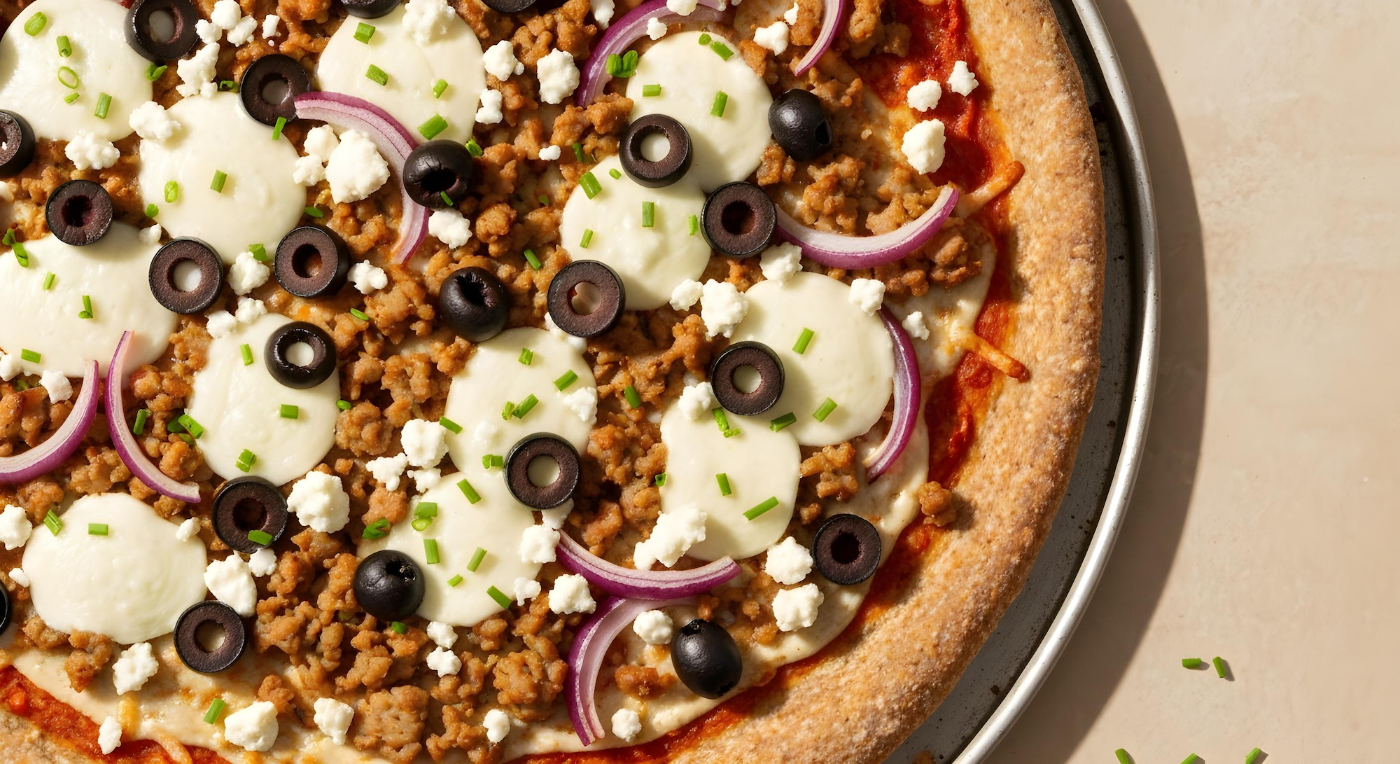 "The Ranchero" Ground Turkey Pizza