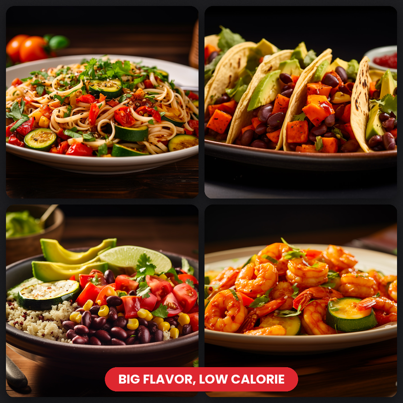 The Flavor Fix: 120+ Low-Cal Recipes (E-Book)