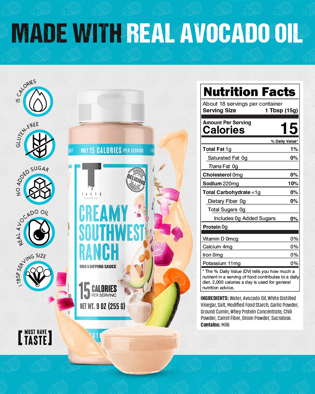 New! Creamy Southwest Ranch