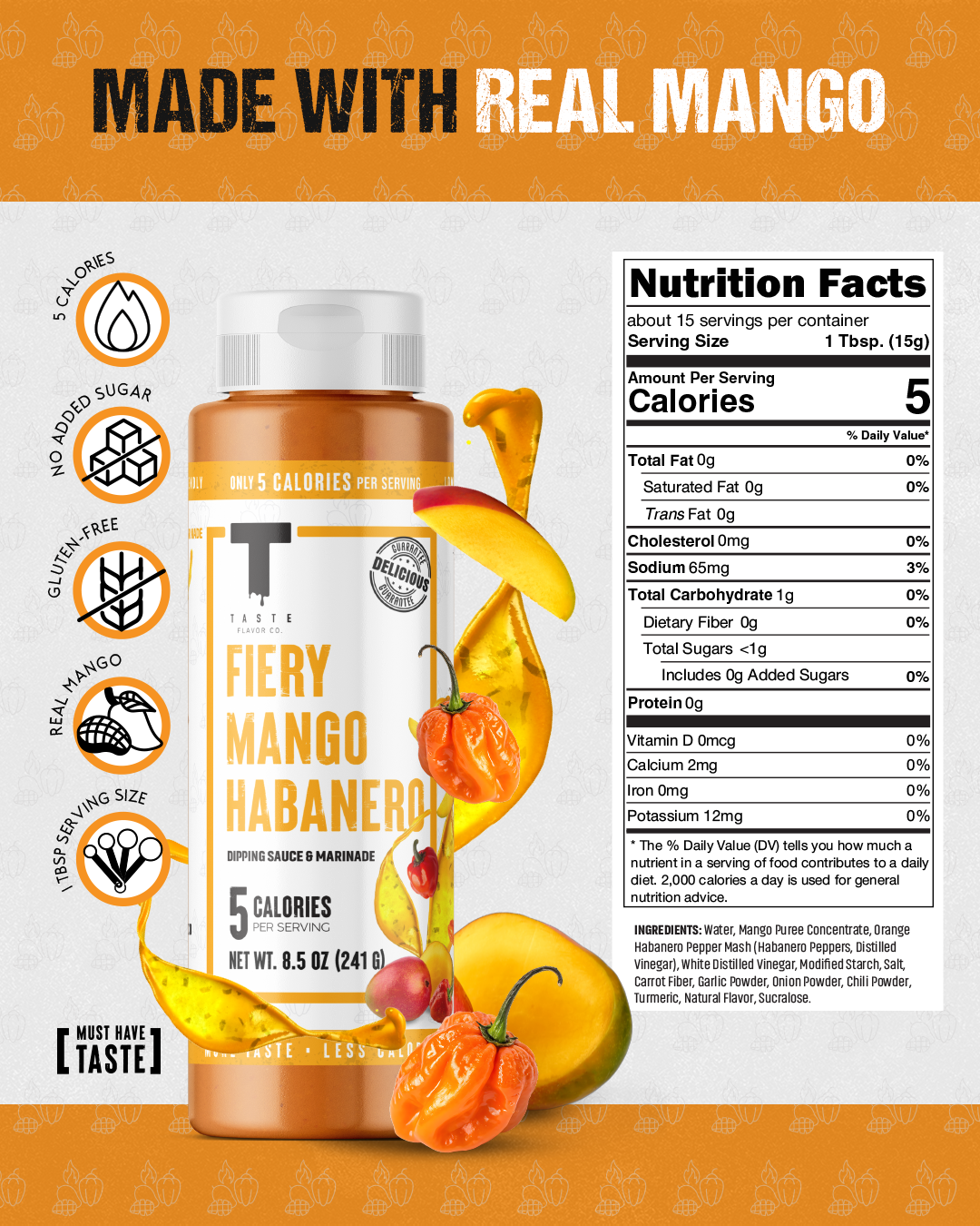 New! Fiery Mango Habanero