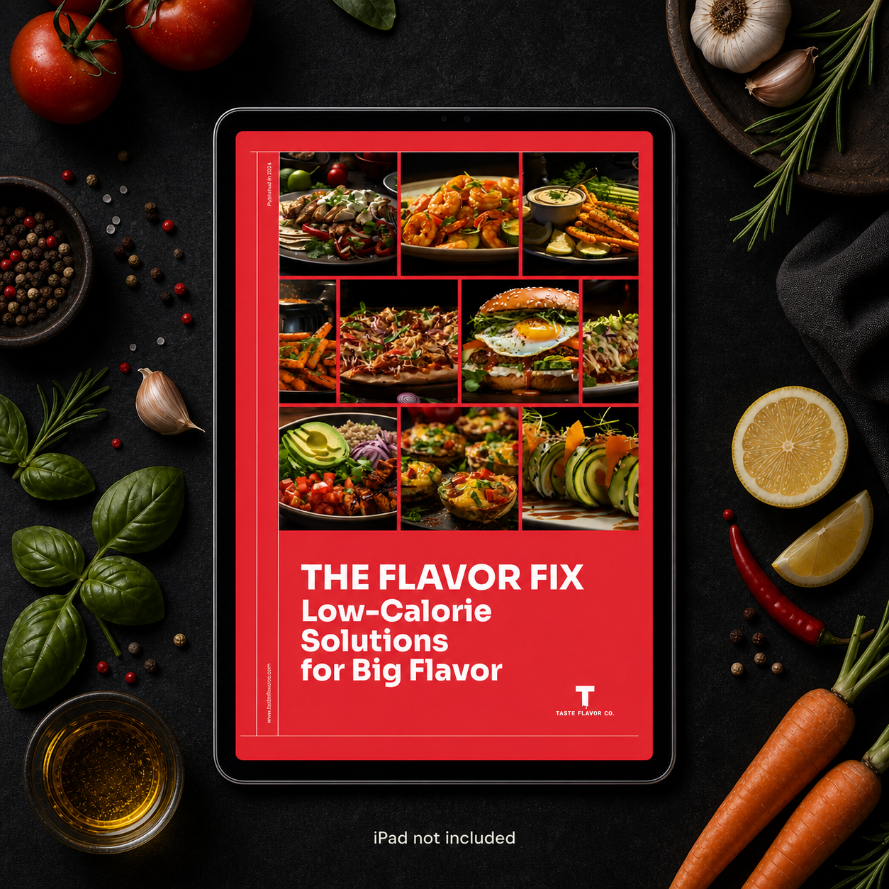The Flavor Fix: Low-Cal Recipes (E-Book)