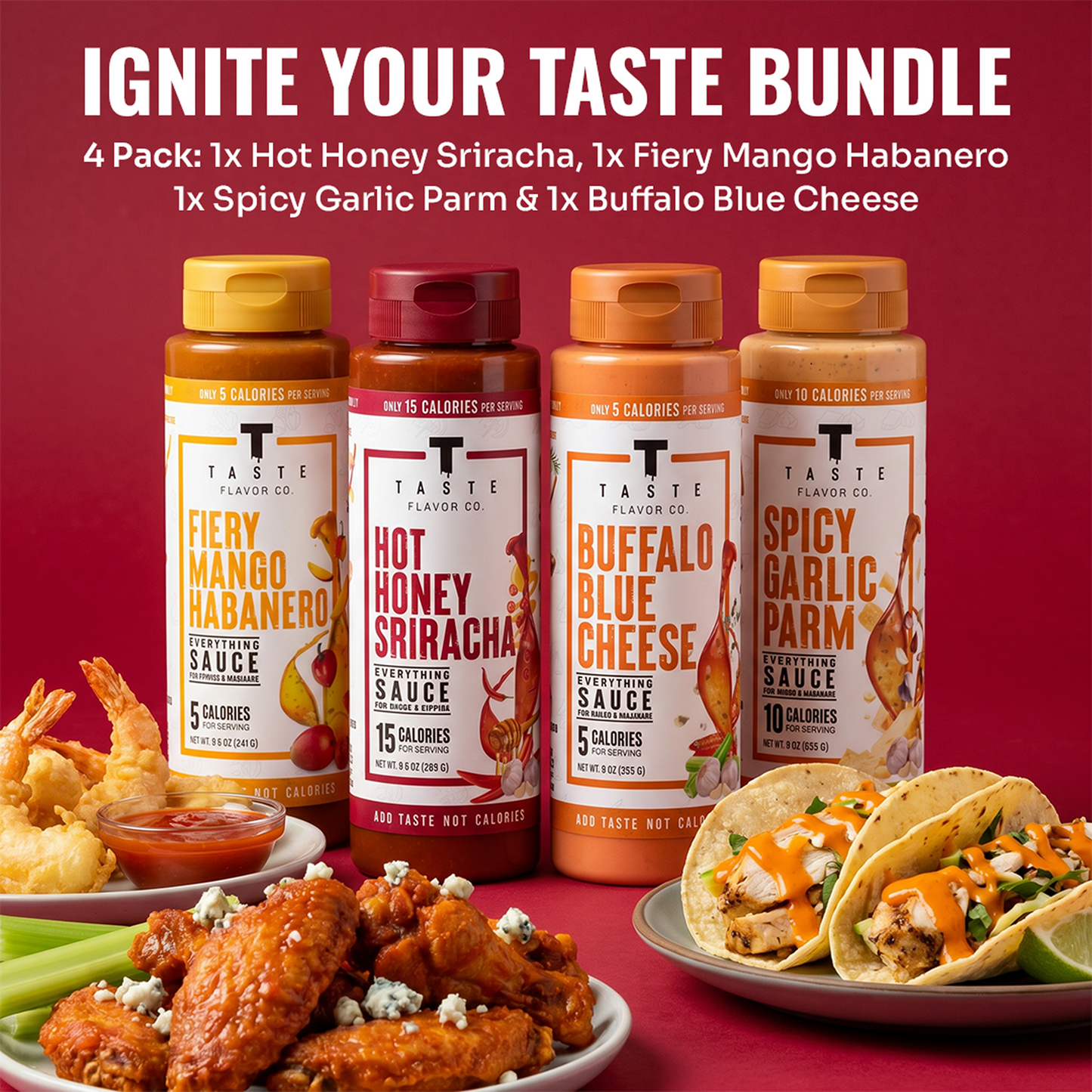 Ignite Your Taste | Heat Edition (4 pack)