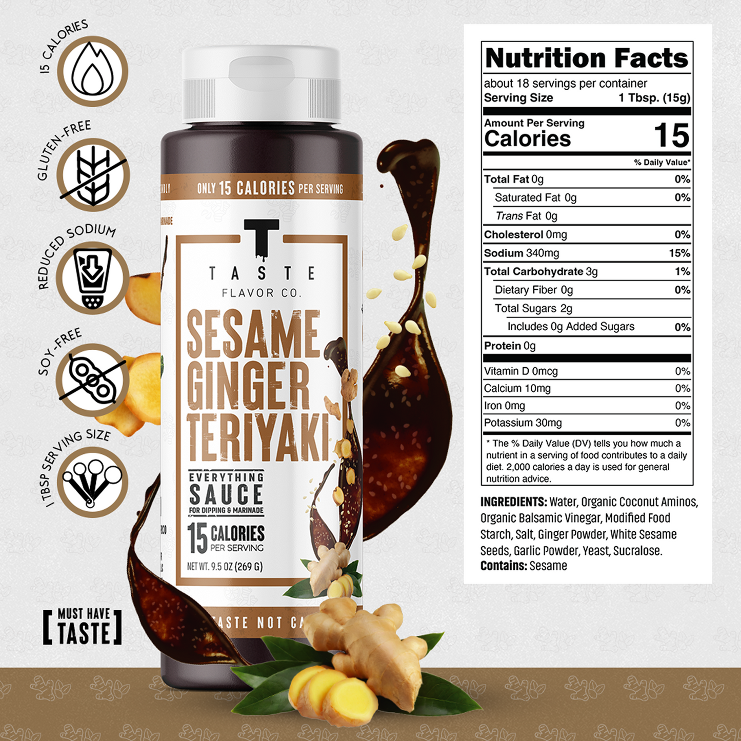 Sesame Ginger Teriyaki